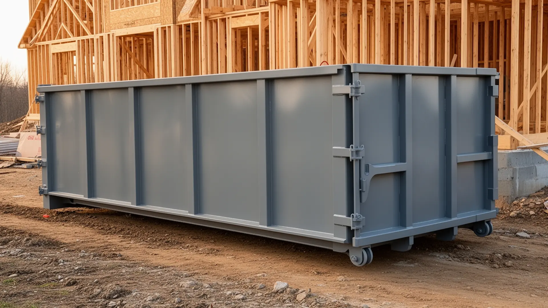 Roll-off dumpster from 3 Bros Dumpsters LLC in Brunswick, GA